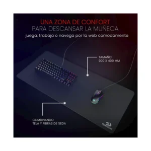 Pad Mouse Redragon Flick Xl (P032) Antideslizante, 900mm X 400mm - Imagen 7