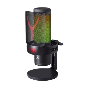 Microfono Redragon Gm301 Fenris (Gm301) Negro, Unidireccional Cardioide, Montura Anti Vibracion, Pc/ps4/ps5, Led-rgb - Imagen 1