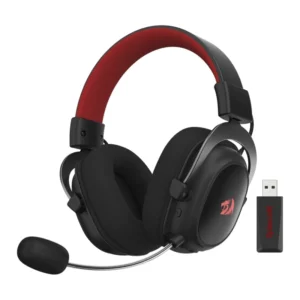 Auricular Inalambrico Redragon Zeus Pro (H510-pro) Gaming, Negro, 7.1, Usb Wireless + Cable Usb, Led-rgb - Imagen 1