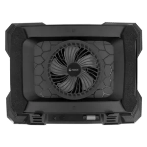 Cooler Para Laptop Teros (Te-7133n) Negro, Para 14" Al 19", X1 Fan, Pantalla Lcd, Led-rgb - Imagen 1