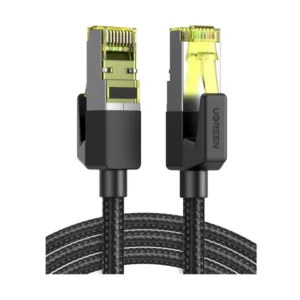 Cable De Red Ugreen Nw150 (6957303884254) Negro, Cat7, 600mhz, 5 Metros - Imagen 1