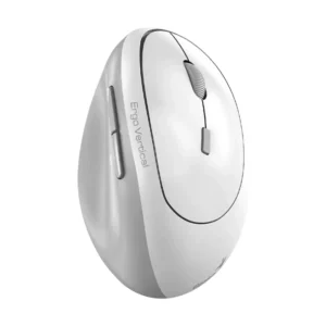 Mouse Inalambrico Genius Vertical Ergo 8350s (31030041401) Blanco, Ergonomico, Silent, Bluetooth, 2400 Dpi, 6 Botones - Imagen 1