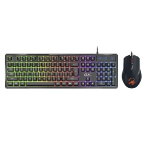 Combo Genius Scorpion Km-gx6 (31330010401) Gaming, Teclado+mouse, Semi-mecanico, Led-rgb - Imagen 1