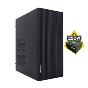 Case Teros (Te-1035s) Con Fuente De 250w, Negro, Micro-atx, X1 Fan - Imagen 1