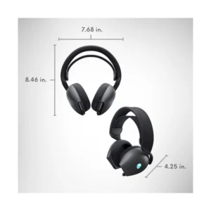 AURICULAR INALAMBRICO ALIENWARE AW720H ( 520-AAXI ) GAMING, NEGRO, USB WIRELESS + CABLE JACK X1 - Imagen 10