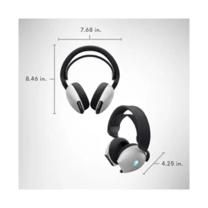 Auricular Inalambrico Alienware Aw720h (520-aaxh) Gaming, Blanco, Usb Wireless + Cable Jack X1 - Imagen 10