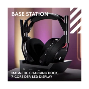 Auricular Inalambrico Astro A50 (939-002217) Gaming, Negro, Omni-platform, Base Station, Bluetooth, Para Pc/xbox/ps5/nintendo Switch - Imagen 11