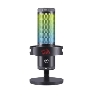 Microfono Redragon Gm301 Fenris (Gm301) Negro, Unidireccional Cardioide, Montura Anti Vibracion, Pc/ps4/ps5, Led-rgb - Imagen 2