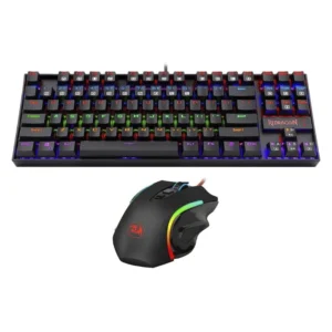 Combo Redragon Gaming Ezzentials (K552rgb-ba-sp) Gaming, Teclado+mouse, Kumara + Griffin, Mecanico, Switch Azul, Led-rgb - Imagen 2