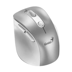 Mouse Inalambrico Genius Ergo 9000s Pro (31030039402) Plata, 2400 Dpi, 6 Botones, Bluetooth, Recargable, Led-rgb - Imagen 2