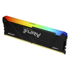 MEMORIA RAM KINGSTON FURY BEAST DDR4 16GB/3200 ( KF432C16BB2A/16 ) NEGRO, LED-RGB - Imagen 2