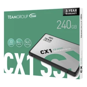 SSD SOLIDO 2.5 TEAMGROUP CX1 240GB ( T253X5240G0C101 ) 520MB/S - 430MB/S - Imagen 4