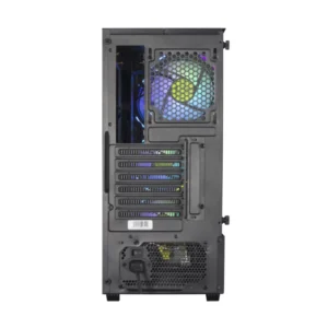 CASE HALION ( INFINITY 416 ) CON FUENTE DE 600W, NEGRO, ATX, 2 PANEL VIDRIO, X4 FAN, LED-ARGB - Imagen 4