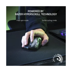 Mouse Inalambrico Razer Naga V2 Hyperspeed (Rz01-03600100-r3u1) Gaming, Negro, 19 Botones, 30000 Dpi, 95g - Imagen 4