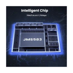 Rack Para M.2 Ugreen Cm559 (15511) Negro, M.2 Nvme, Cable Usb-c/usb 3.2 - Imagen 5