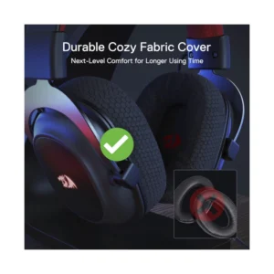 Auricular Inalambrico Redragon Zeus Pro (H510-pro) Gaming, Negro, 7.1, Usb Wireless + Cable Usb, Led-rgb - Imagen 6