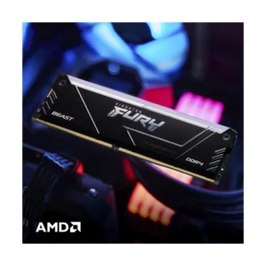 MEMORIA RAM KINGSTON FURY BEAST DDR4 16GB/3200 ( KF432C16BB2A/16 ) NEGRO, LED-RGB - Imagen 6