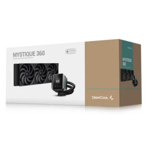 Enfriamiento Liquido Deep Cool Mystique 360 (R-lx750-bkdsnmp-g-1) 1155/1700-am4/am5, Pantallas Lcd, Negro, X3 Fan - Imagen 6
