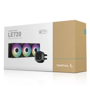 Enfriamiento Liquido Deep Cool Gammaxx Le720 (R-Le720-Bkammn-G-1) Negro, 1155/1851-Am4/Am5, X3 Fan, Led-Rgb - Imagen 7