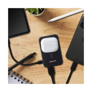 Power Bank Adata R100 (Pr100-12bk) Negro, Usb-c A Usb, Carga Inalambrica Magnetica, 10000mah - Imagen 7