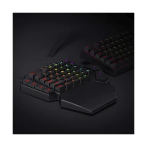 Teclado Redragon K585 Diti (K585rgb) Mecanico, Negro, Switch Marron, 42 Teclas, Una Sola Mano, Led-rgb - Imagen 8