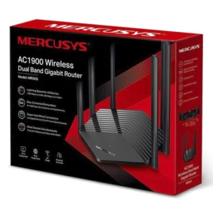 Router Inalambrico Mercusys Ac1900 (Mr50g) 2.4ghz/600mbps, 5ghz/1300mbps, Antena X6, Port X2 Lan 10/100/1000mbps, Port X1 Wan 10/100/1000mbps - Imagen 5