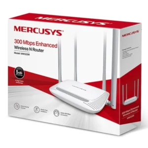 Router Inalambrico Mercusys (Mw325r) 2.4ghz/300mbps, Antena X4, Port X3 Lan 10/100mbps, Port X1 Wan 10/100mbps - Imagen 4