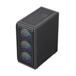 Case Gamemax (Forge Ab) Sin Fuente, Negro, E-atx, 1 Panel Vidrio, X6 Fan, Led-argb - Imagen 4