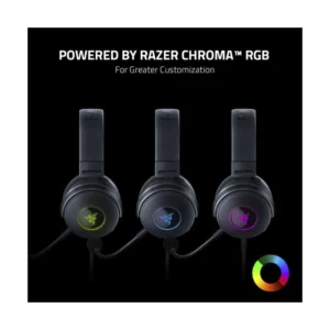 Auricular Razer Kraken V3 (Rz04-03770200-R3U1) Gaming, Negro, Audio Espacial Thx, Conexion Usb, Microfono Desmontable, Led-Rgb - Imagen 4