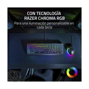 Teclado Razer Blackwidow V4 X (Rz03-04702800-R311) Gaming, Negro, Switch Amarillos, Mecanico, 6 Teclas Macro Dedicadas, Led-Rgb - Imagen 5
