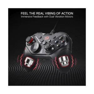 Mando Redragon Rift G710 (G710) Negro, Motores De Vibracion Duales, Disparador Rapido, Para Pc, Ps3, N-Switch - Imagen 5