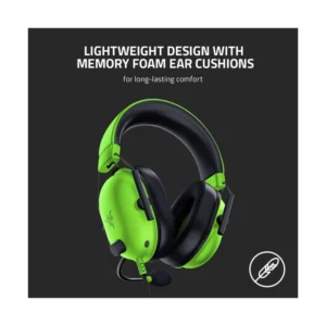 Auricular Razer Blackshark V2 X (Rz04-03240600-R3U1) Gaming, Verde, 7.1, Jack X1 + Cable Jack X2 - Imagen 5