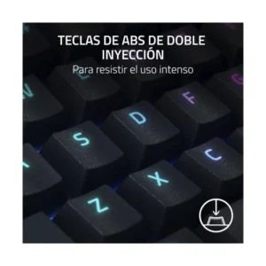 Teclado Razer Blackwidow V4 X (Rz03-04702800-R311) Gaming, Negro, Switch Amarillos, Mecanico, 6 Teclas Macro Dedicadas, Led-Rgb - Imagen 6