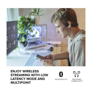 Auricular Bluetooth Creative Outlier Free Mini (51Ef1130Aa000) Negro, Con Conduccion Osea, Bluetooth 5.3, Conectividad Multipoint - Imagen 6