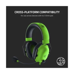 Auricular Razer Blackshark V2 X (Rz04-03240600-R3U1) Gaming, Verde, 7.1, Jack X1 + Cable Jack X2 - Imagen 7