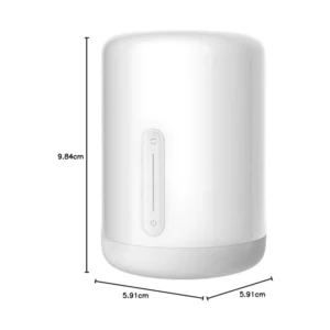 Lampara Xiaomi Mi Bedside Lamp 2 (Mue4093Gl) Blanco, Intensidad De 400 Lumenes, Funciona Con Alexa Y Google Home - Imagen 9