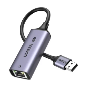 Adaptador Usb 3.0 A Red Ugreen Cm648 (25051) Velocidad 10/100/1000/2500Mbps, Negro - Imagen 1
