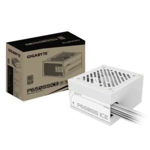Fuente De Poder Gigabyte P650Ss Ice (Gp-P650Ss Ice) 650W, Blanco, Silver - Imagen 1