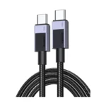 Cable De Carga & Datos Usb-C A Usb-C Ugreen L512 (45063) Negro, 100W Carga Rapida, 20V 5A, 1 Metro
