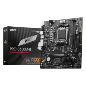 Placa Msi (Pro B650M-B) Am5, Micro-Atx, Ddr5 - Imagen 1