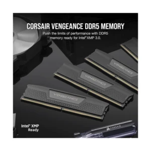 Memoria Ram Corsair Vengeance Ddr5 16Gb/5600 (Cmk16Gx5M1B5600C40) Negro - Imagen 2