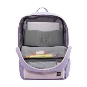 Mochila Para Laptop Hp Campus Lavender (7J597Aa) Rosa Lavanda, Hasta 15.6" - Imagen 5