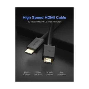 Cable Hdmi A Hdmi Ugreen Hd104 (10110) Negro, 4K, 10 Metros - Imagen 5