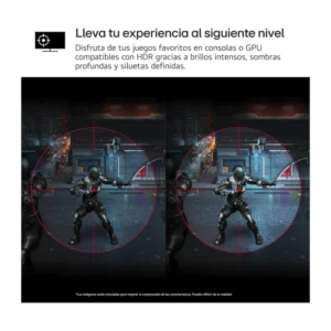 Monitor Gaming Lg Ultragear Led 24" (24Gs65F-B) Ips, Hdmi/Dp, 1Ms, 180Hz, Fhd, G/Sync - Imagen 6