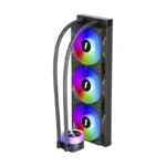 Enfriamiento Liquido 1Stplayer Thunderstorm Ts1 360 (Ts1-360-Bk) Negro, 1151/1700-Am4/Am5, X3 Fan, Led-Argb