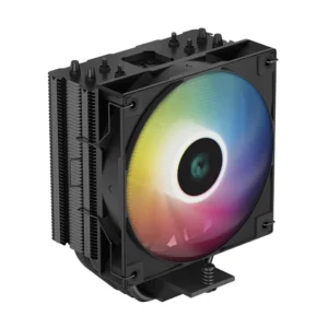 Disipador De Procesador Deep Cool Ag400 Bk Argb (R-Ag400-Bkanmc-G-2) Negro, 1155/1851-Am4/Am5, Led-Rgb - Imagen 1