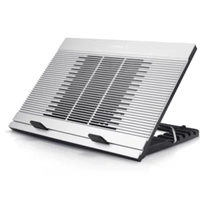 Cooler Para Laptop Deep Cool N9 Silver (Dp-N136-N9Sr) Plata, Aluminio, Para 12" Al 17", X1 Fan - Imagen 1
