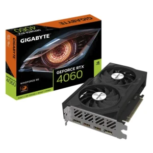 Tarjeta Grafica Gigabyte Geforce Rtx 4060 8Gb Gddr6 Windforce 8G (Gv-N4060Wf2-8Gd) 128 Bit - Imagen 1