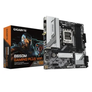 Placa Gigabyte (G-B650M Gaming Plus Wifi) Am5, Wifi, Micro-Atx, Ddr5 - Imagen 1