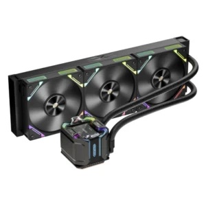 Enfriamiento Liquido 1Stplayer X-Starship Aio (X-360-Bk) Negro, 1151/1851-Am4/Am5, X3 Fan, Pantalla Ips De 2,4 Pulgadas, Cobre Puro, Led-Argb - Imagen 1